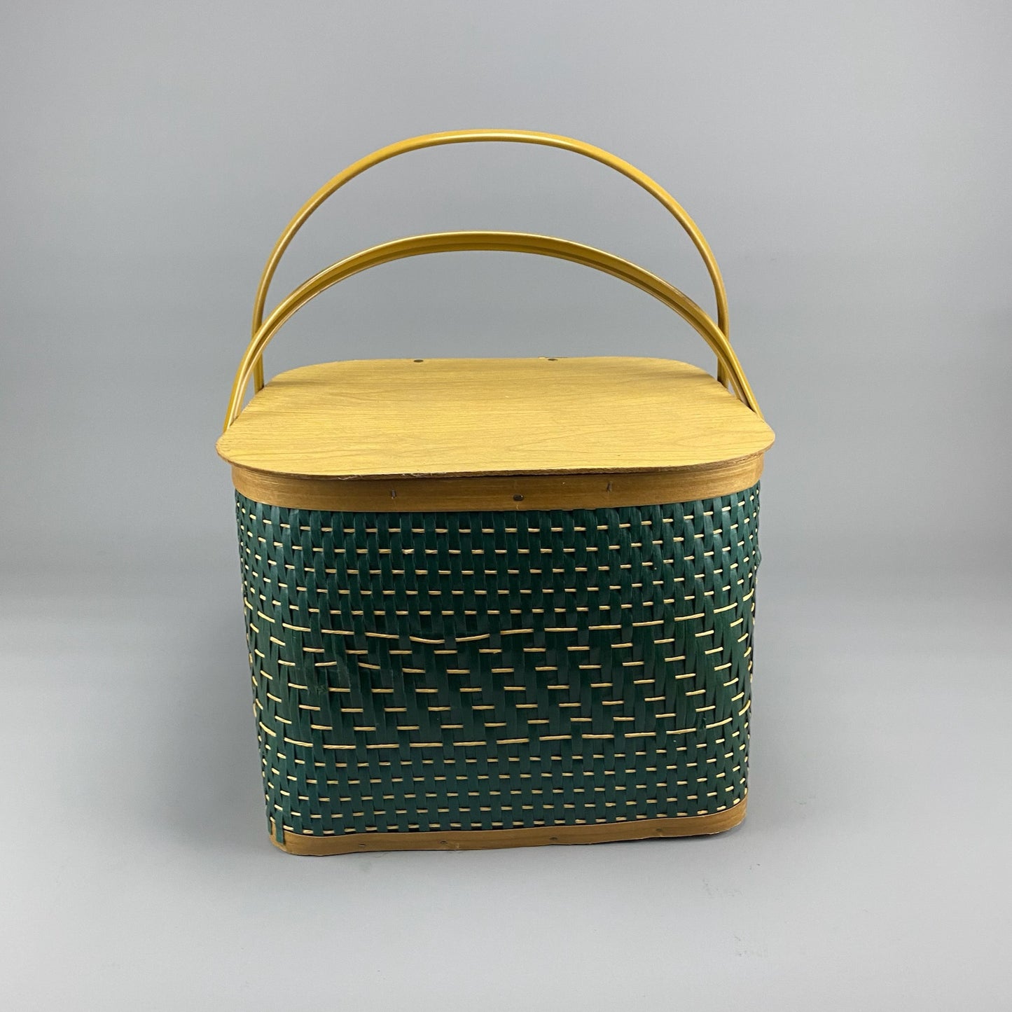 Green Woven Basket