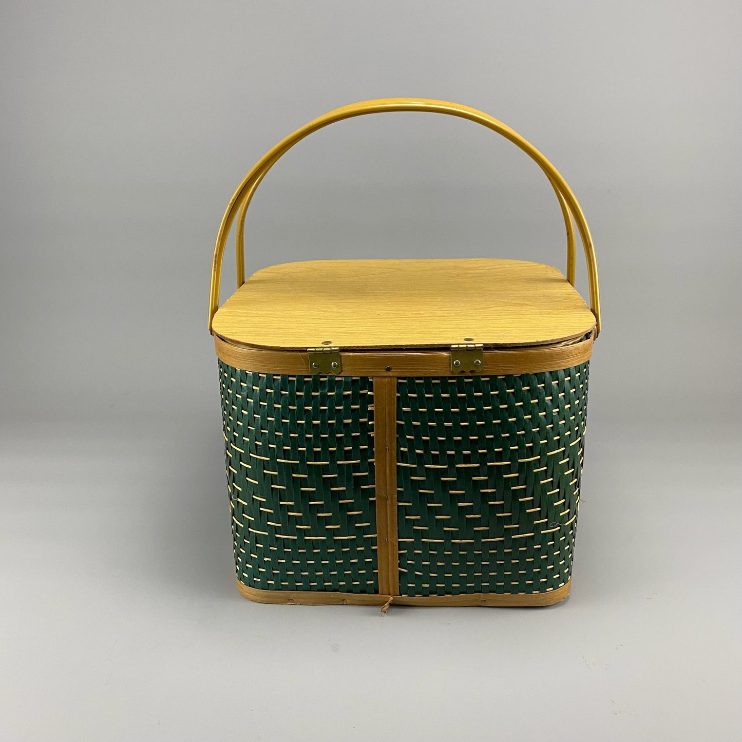 Green Woven Basket