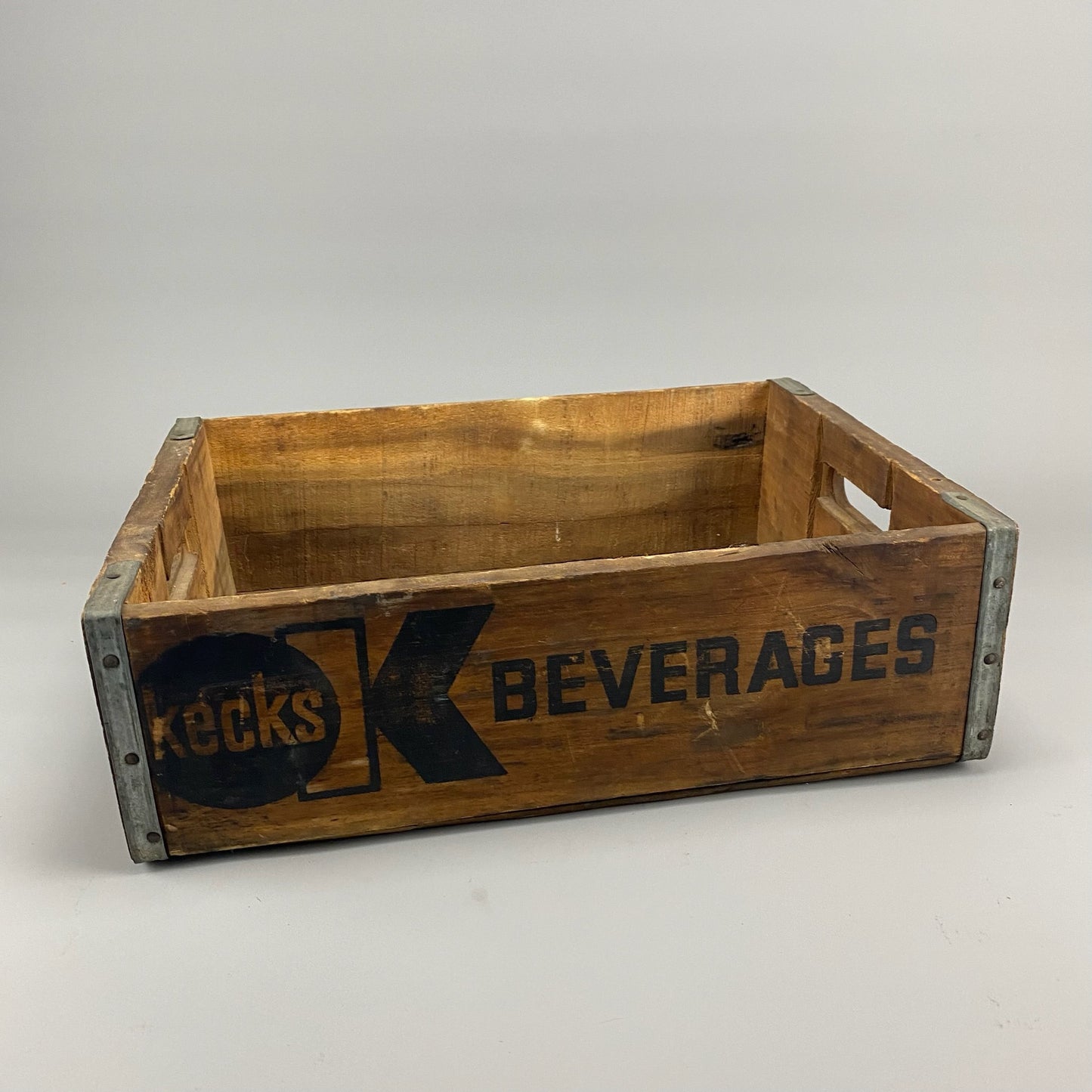 Wooden Beverage Crate