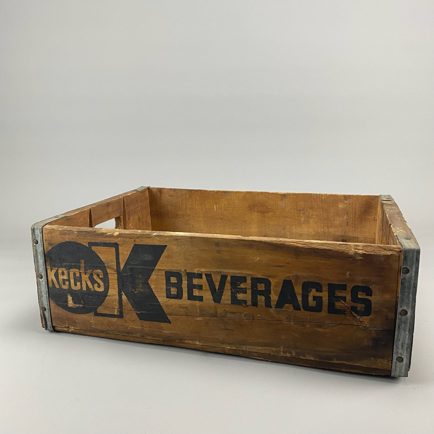 Wooden Beverage Crate