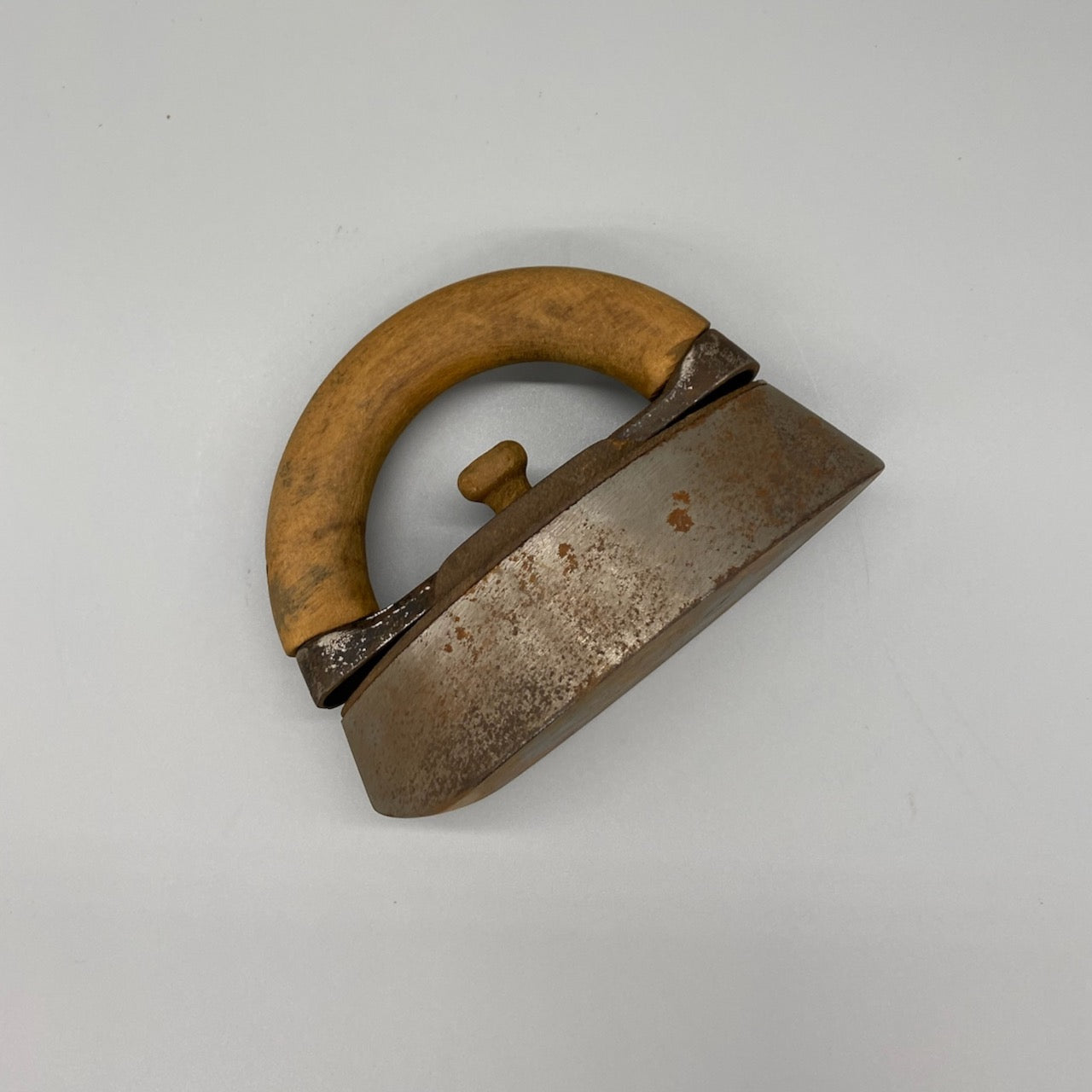 Sad Iron with Wooden Handle