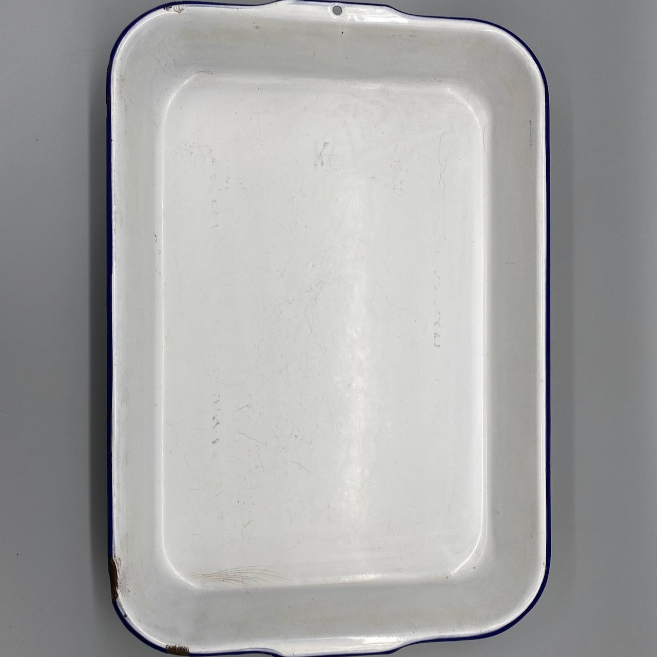 White Enamel Pan