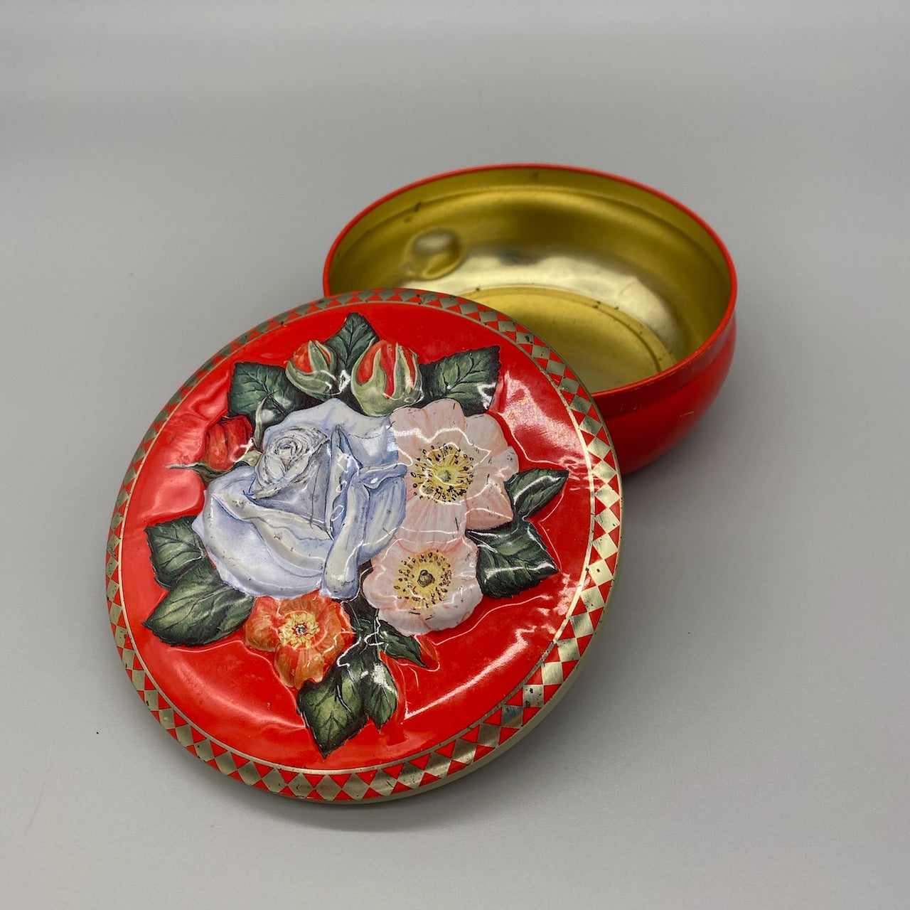 Floral Tin