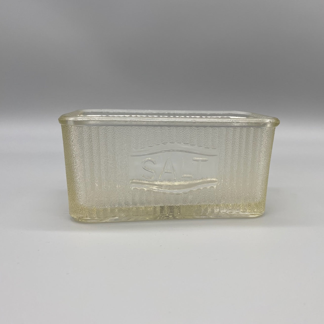 Glass Salt Container