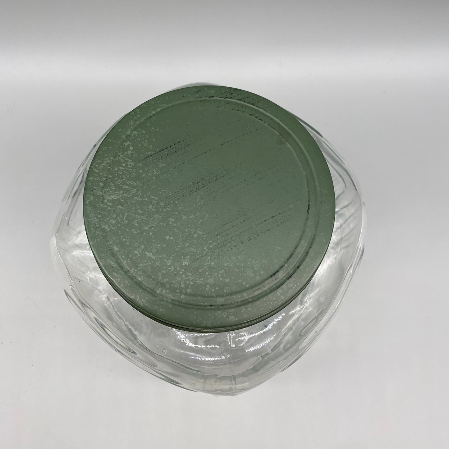 Jar with Green Lid