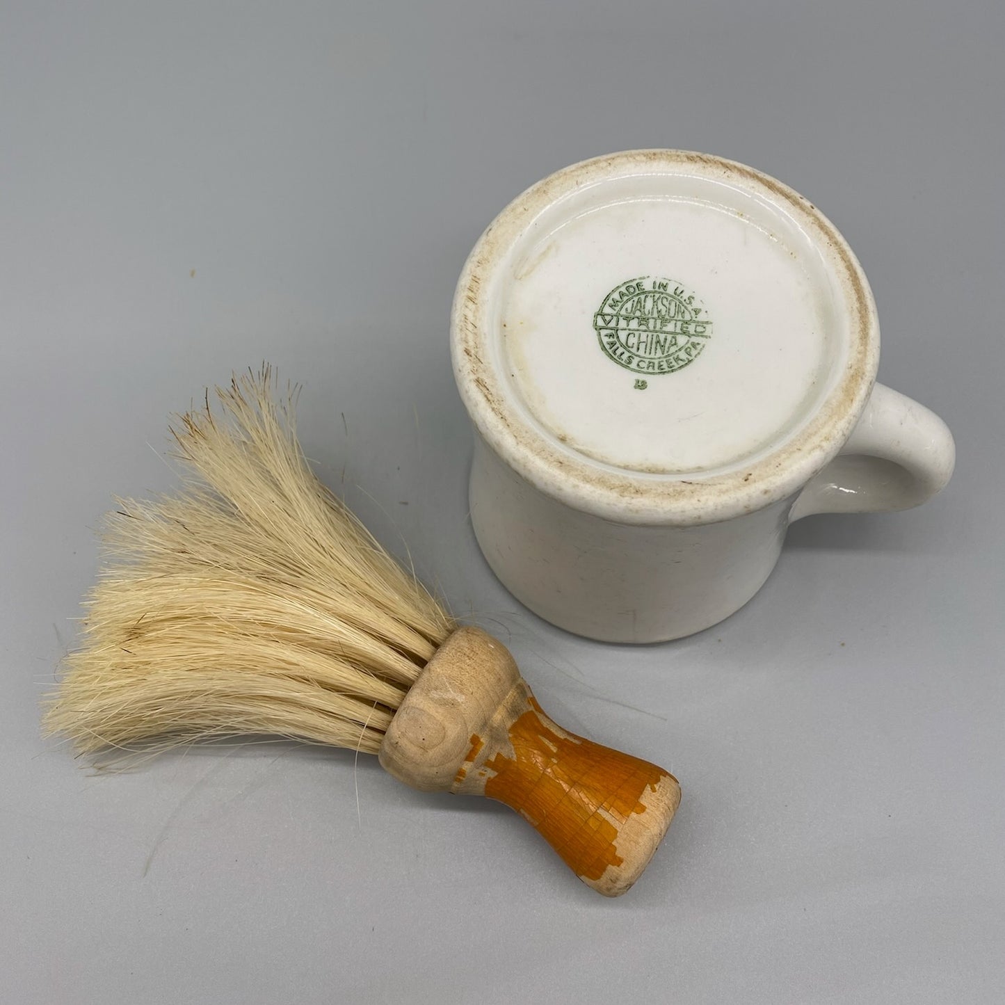 Shaving Mug with Brush